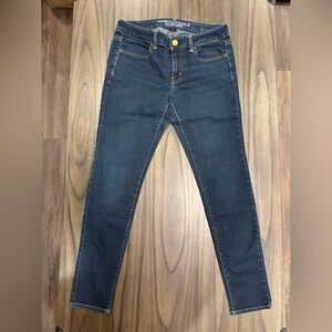 AE jegging denim skinny jeans (size 8, regular)
